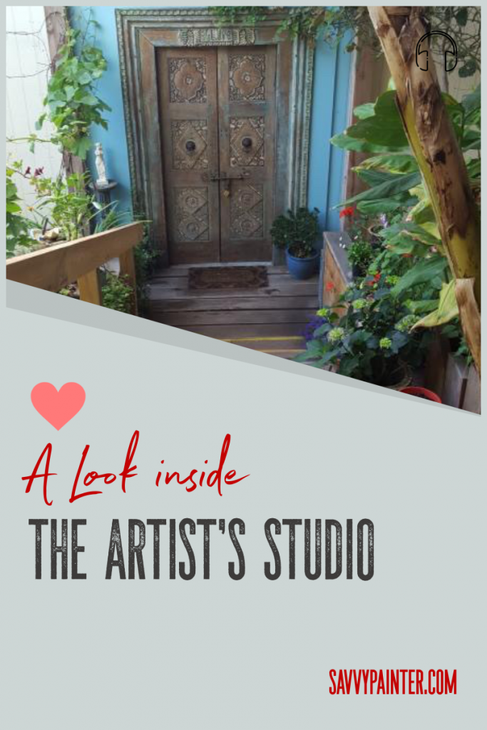 A Look Inside the Artist's Studio