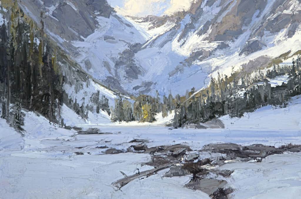 'Frozen Lake' by Skip Whitcomb