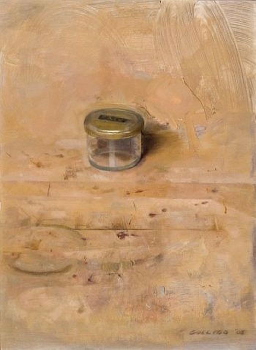 Painting by Christopher Gallego: 'Small Studio Jar'