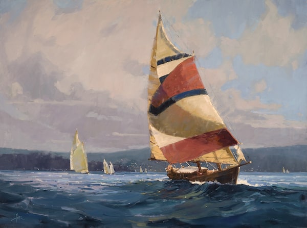 Lisa sail painting copy
