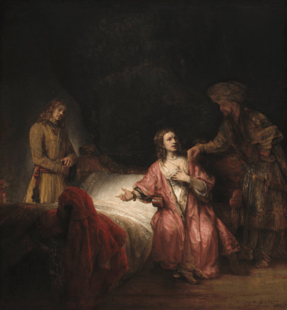 Rembrandt: Joseph Accused by Potiphar's Wife, 1655