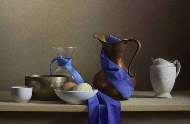 'Still Life With Blue And Copper'