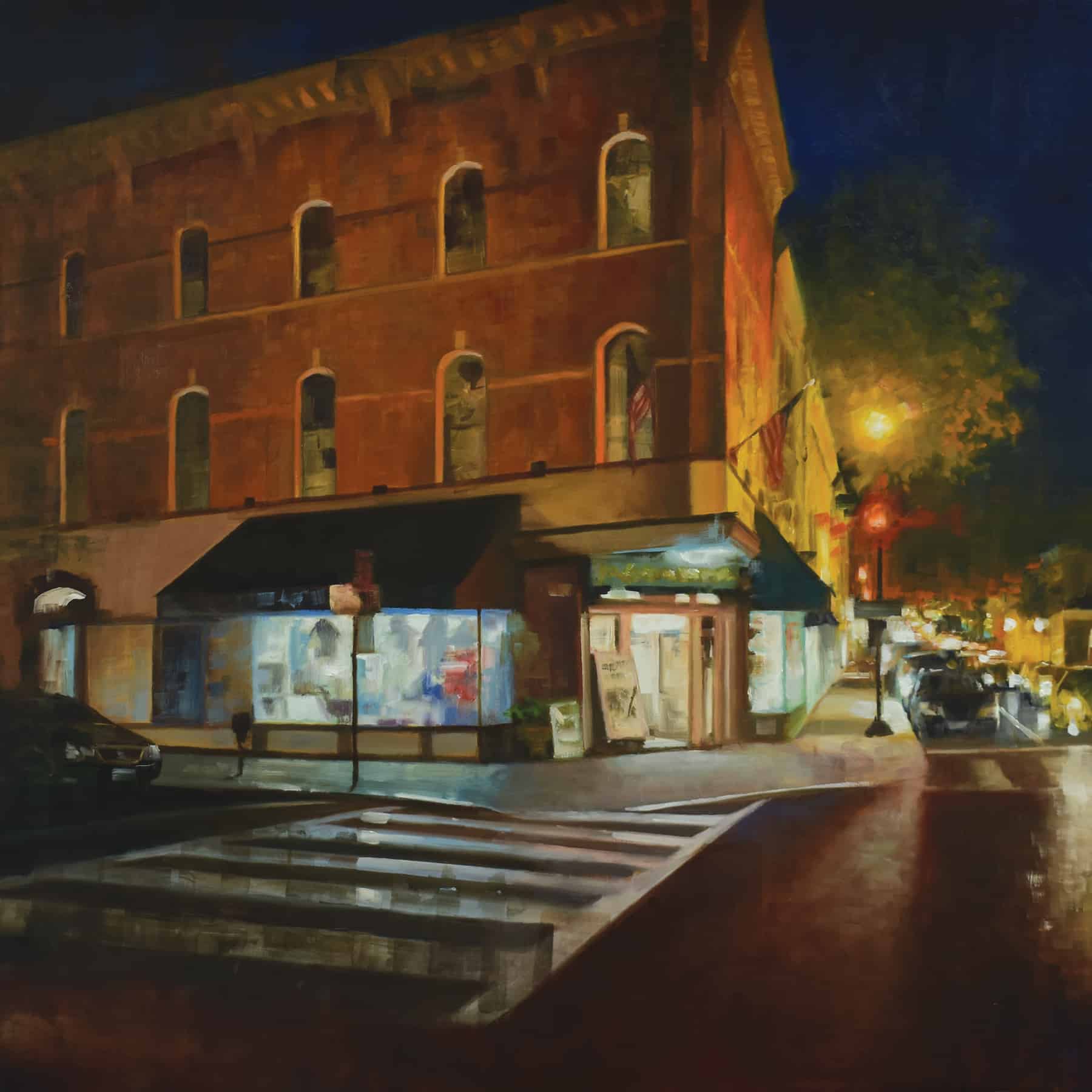 Steven Walker art example: Georgetown at Night