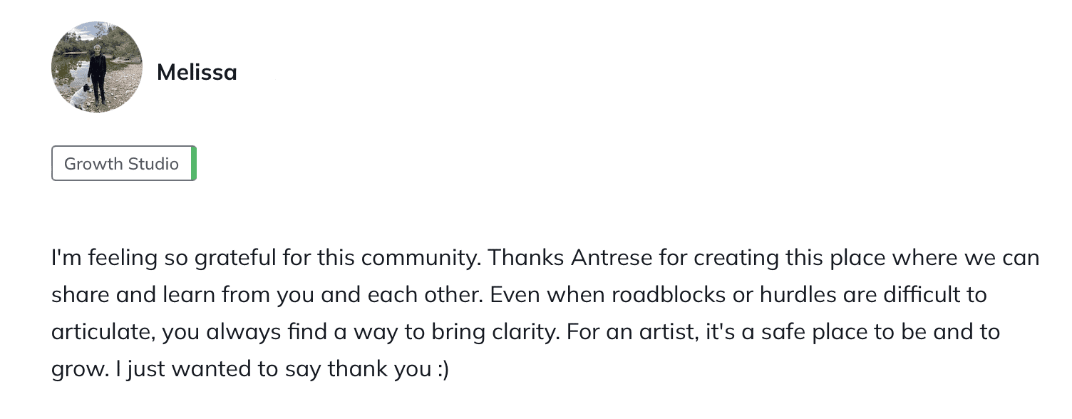 Testimonial - Melissa